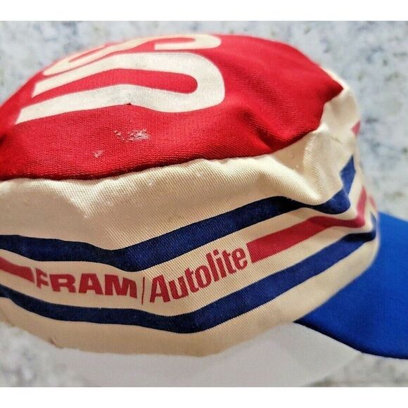 Vintage America's Best Fram/Autolite‎ Painters Hat Cap USA WELL USED! - Picture 4 of 9